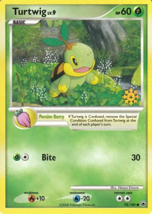 Turtwig - 78/100 (78) [Countdown Calendar Promos]