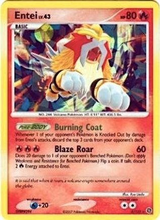 Entei - 4/132 (Cracked Ice Holo) (4) [Miscellaneous Cards & Products] Holofoil