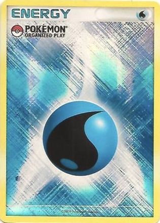 Water Energy (2009 Unnumbered POP Promo) () [League & Championship Cards] Holofoil