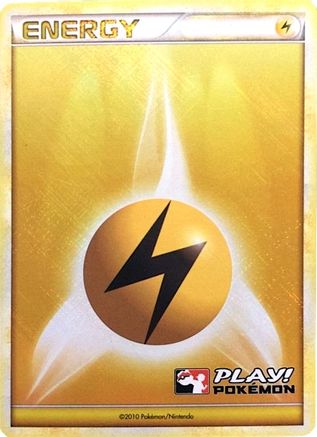 Lightning Energy (2010 Play! Pokemon) () [League & Championship Cards] Holofoil