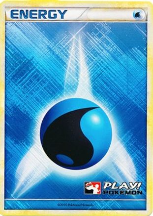 Water Energy (2010 Play! Pokemon) () [League & Championship Cards] Holofoil
