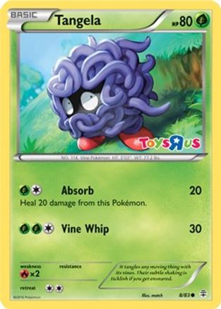 Tangela - 8/83 (Toys R Us Promo) (8) [Miscellaneous Cards & Products] Holofoil
