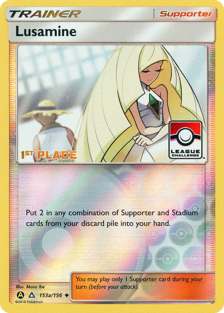 Lusamine (153a) [Ultra Prism] Reverse Holofoil