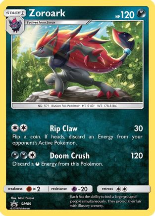 Zoroark - SM89 (SM89) [SM Promos] Holofoil