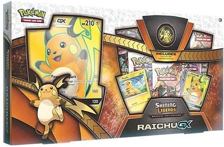 Pokemon Shining Legends Special Collection: Raichu GX