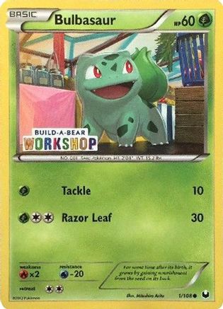 Bulbasaur - 1/108 (Build-A-Bear Workshop Exclusive) (1) [Miscellaneous Cards & Products]