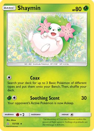 Shaymin (15) (15) [SM - Ultra Prism] Reverse Holofoil