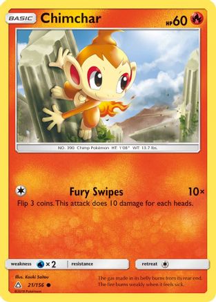 Chimchar (21) (21) [SM - Ultra Prism]