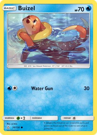 Buizel (35) [SM - Ultra Prism] Reverse Holofoil