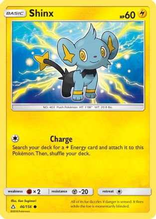 Shinx (46) (46) [SM - Ultra Prism] Reverse Holofoil