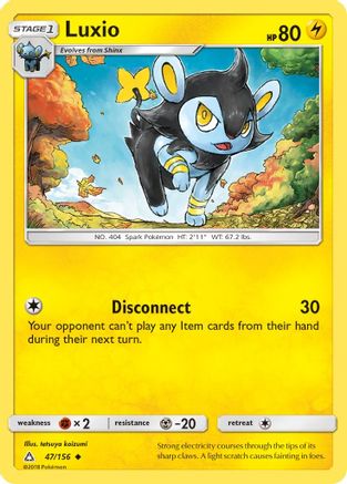 Luxio (47) [SM - Ultra Prism] Reverse Holofoil