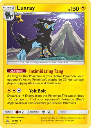 Luxray (48) [SM - Ultra Prism] Holofoil