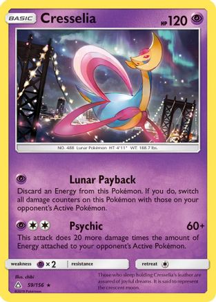 Cresselia (59) [SM - Ultra Prism] Holofoil
