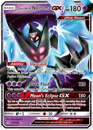 Dawn Wings Necrozma GX (63) [SM - Ultra Prism] Holofoil
