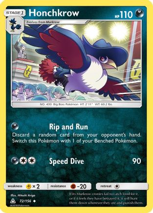 Honchkrow (72) [SM - Ultra Prism]