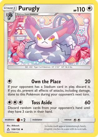 Purugly (109) [SM - Ultra Prism]