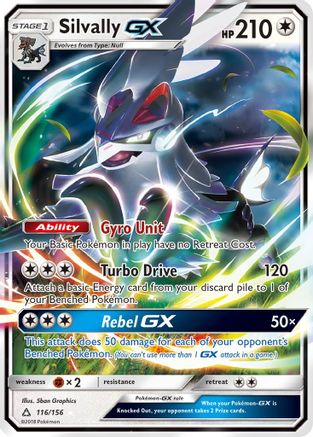 Silvally GX (116) [SM - Ultra Prism] Holofoil