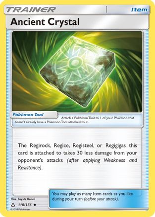 Ancient Crystal (118) [SM - Ultra Prism] Reverse Holofoil