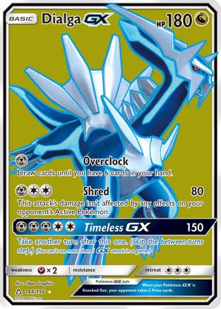Dialga GX (Full Art) (146) [SM - Ultra Prism] Holofoil