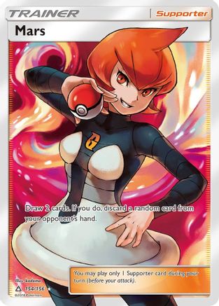 Mars (Full Art) (154) [SM - Ultra Prism] Holofoil