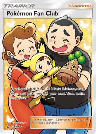 Pokemon Fan Club (Full Art) (155) [SM - Ultra Prism] Holofoil