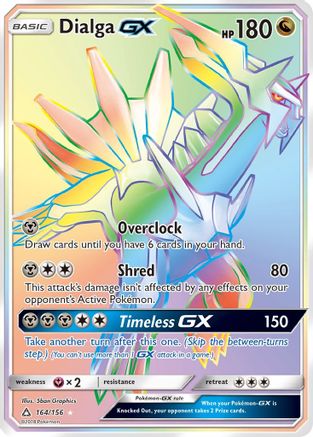 Dialga GX (Secret Rare) (164) [SM - Ultra Prism] Holofoil