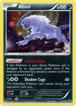 Absol - XY178 (XY178) [XY Promos] Holofoil