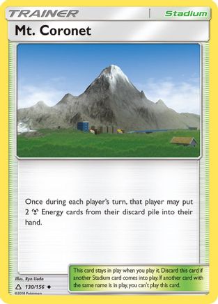 Mt. Coronet (130) [SM - Ultra Prism] Reverse Holofoil