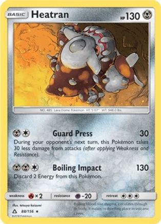 Heatran - 88/156 (Prerelease Kit Exclusive) (88) [Deck Exclusives]