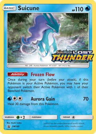 Suicune - SM149 (Prerelease) (SM149) [SM Promos] Holofoil