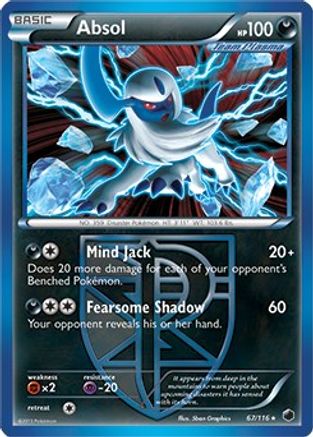 Absol - 67/116 (Moltres Legendary Battle Deck) (67) [Deck Exclusives]