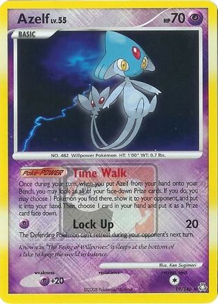 Azelf - 19/146 (League Promo) (19) [League & Championship Cards] Reverse Holofoil