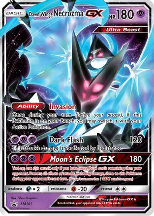 Dawn Wings Necrozma GX - SM101 (SM101) [SM Promos] Holofoil