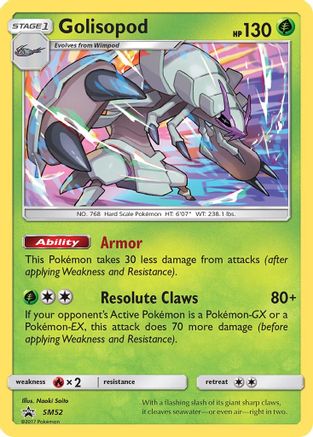 Golisopod - SM52 (SM52) [SM Promos] Holofoil