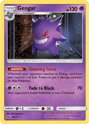 Gengar - 38/111 (Prerelease Kit Exclusive) (38) [Deck Exclusives]