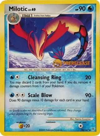 Milotic - 70/147 (Prerelease) (70) [Nintendo Promos]