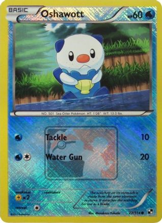 Oshawott - 27/114 (League Promo) (27) [League & Championship Cards] Reverse Holofoil