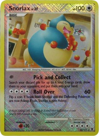 Snorlax - 33/111 (League Promo) (33) [League & Championship Cards] Reverse Holofoil