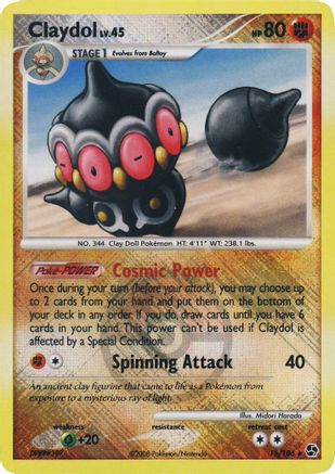 Claydol - 15/106 (League Promo) (15) [League & Championship Cards] Reverse Holofoil