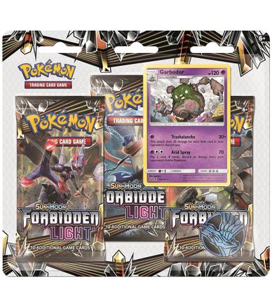 Pokemon Forbidden Light 3 Pack Blister [Garbodor]