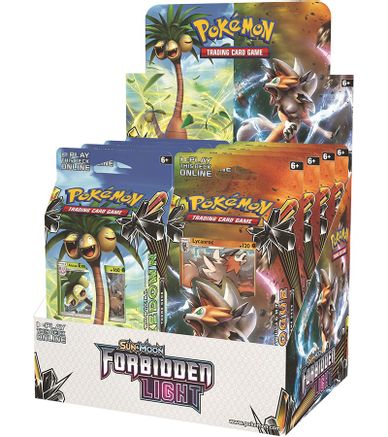Pokemon Forbidden Light Theme Deck Display