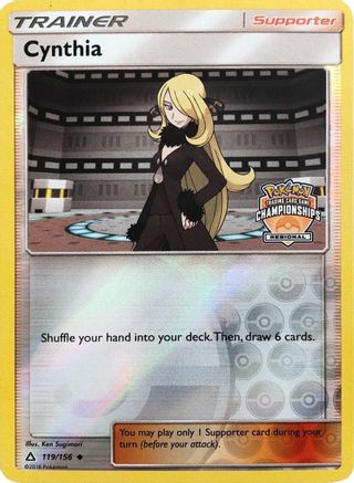Cynthia - 119/156 (Regional Championships) (119) [League & Championship Cards] Reverse Holofoil