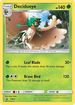 Decidueye - SM55 (SM55) [SM Promos] Holofoil