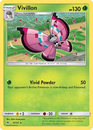 Vivillon (8) [SM - Forbidden Light]