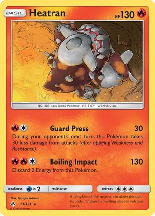 Heatran (13) [SM - Forbidden Light]