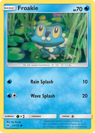 Froakie (22) (22) [SM - Forbidden Light] Reverse Holofoil