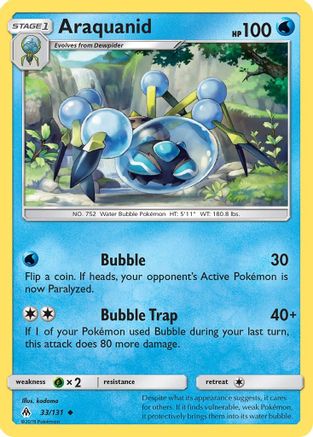 Araquanid (33) [SM - Forbidden Light] Reverse Holofoil