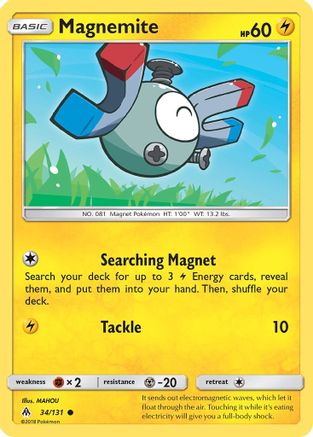Magnemite (34) [SM - Forbidden Light]