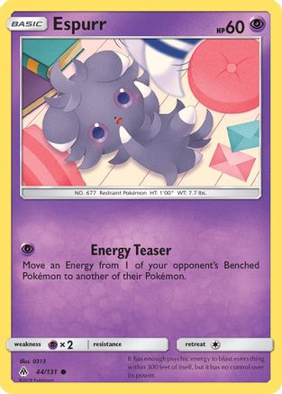 Espurr (44) [SM - Forbidden Light] Reverse Holofoil