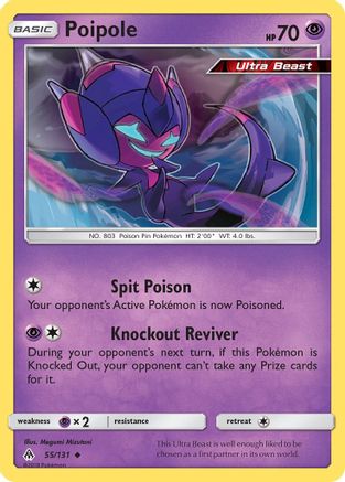 Poipole (55) [SM - Forbidden Light] Reverse Holofoil